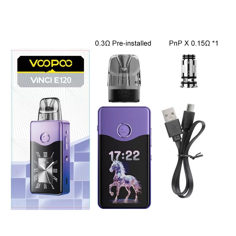 VOOPOO VINCI E120 Pod Kit 120W - Rose Red - Image 3