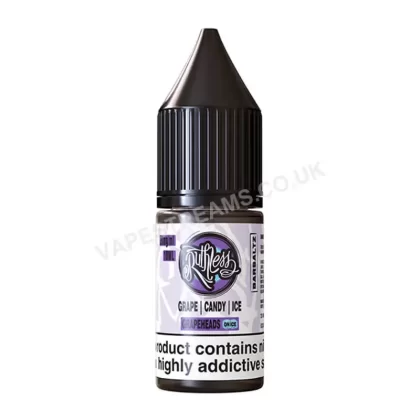 Ruthless Bar Saltz Grapeheads On Ice Nic Salt E-Liquid - Vapestreams Co