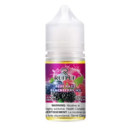 Rufpuf (Canadian Series)-Blue Razz Blackberry Ice 30ml (20/35/50mg) - Vape Product, Vape Product