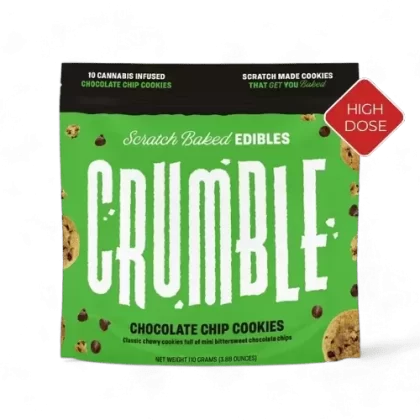 Crumble Cookies High Dose 300mg - flavor#Chocolate Chip>Snickerdoodle Toffee