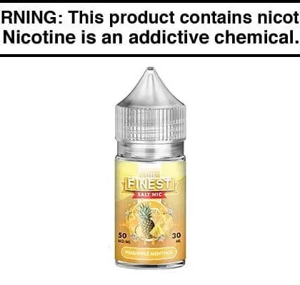 PINEAPPLE MENTHOL BY THE FINEST SALT NIC 30ML - Vapejuice