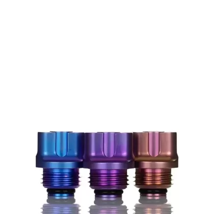 MK MODS TA Titanium Integrated Drip Tip - Blue / Purple