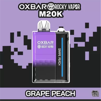 Rocky Vapor Oxbar M20K Disposable Vape – Grape Peach