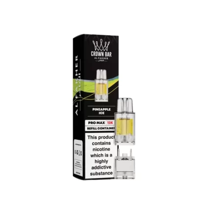Al Fakher Crown Bar Pro Max 12K Prefilled Pods - Strawberry Rush