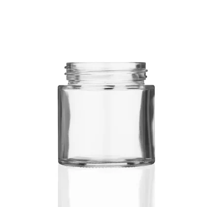 Glass Jars | Straight Sided 53/400 Thread | 3oz – Clear – 150 Count