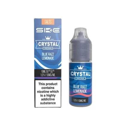 SKE Crystal Salts Blue Razz Lemonade E Liquid 10ml - Nicotine Strength#20mg>10mg (2D1302)