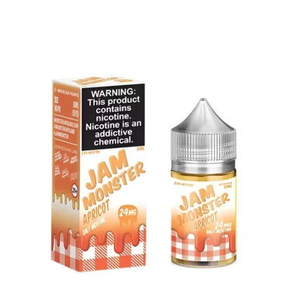 Jam Monster Salt Apricot eJuice - Vape Product; Vape Product, Vape Product (60BF97) (60BF97)