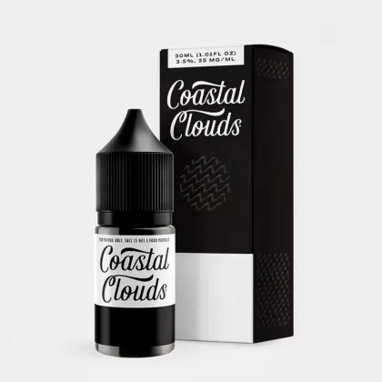 Citrus Peach SALT – Coastal Clouds – 30mL Pod-Based Nic Salt - Vape Product; Vape Product, Vape Product (5EC4A0)