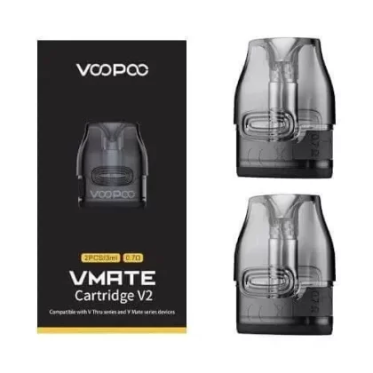 Voopoo VMate V2 Replacement Pods - 0.7 Ohm, 1.2 Ohm (DAF54A)