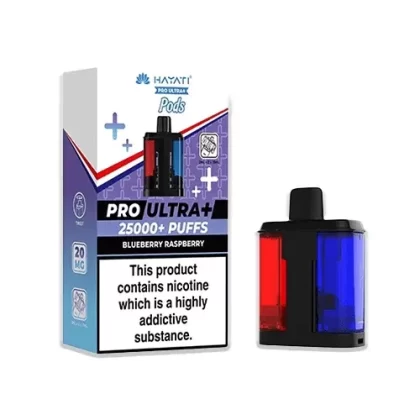 R and M Fumot T32000 Ultra Refill Pod Blueberry Raspberry