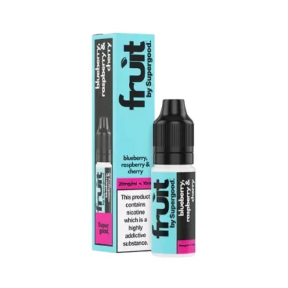 Supergood Fruit Blueberry Raspberry & Cherry Nic Salt - 10mg
