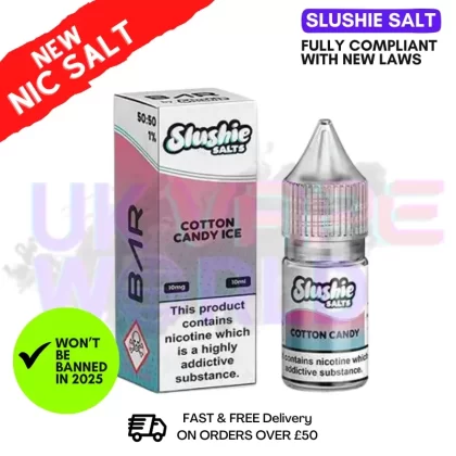 Slushie Salts Cotton Candy E Liquid