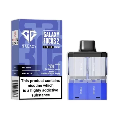 Crystal Galaxy Focus 2 Prefilled Pods - Pear Drop / Apple Peach Pear