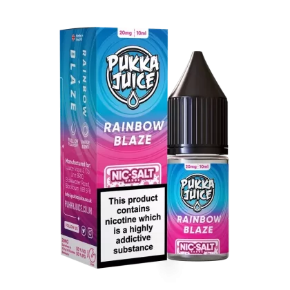 Pukka Juice Nic Salt E-Liquid Rainbow Blaze - Nicotine Strength#10mg>20mg (BB3BB8)