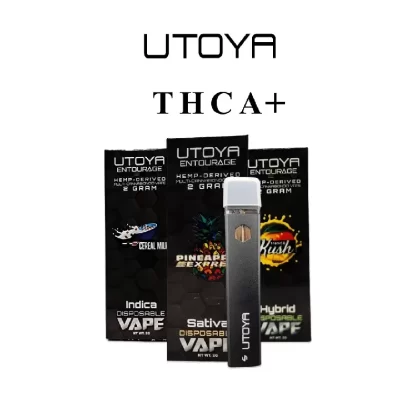 Utoya | THCA + Disposable Vape – 2g