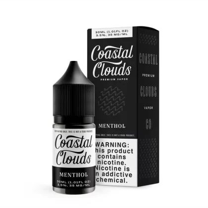 Saltwater Menthol by Coastal Clouds Salt Series - 30ML E-Liquid - 50MG