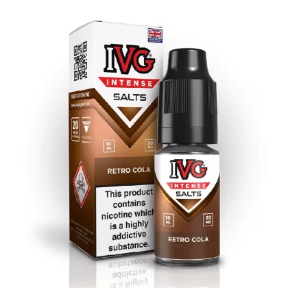 Retro Cola IVG Intense Salts E-Liquid - Nicotine Strength#10mg>20mg