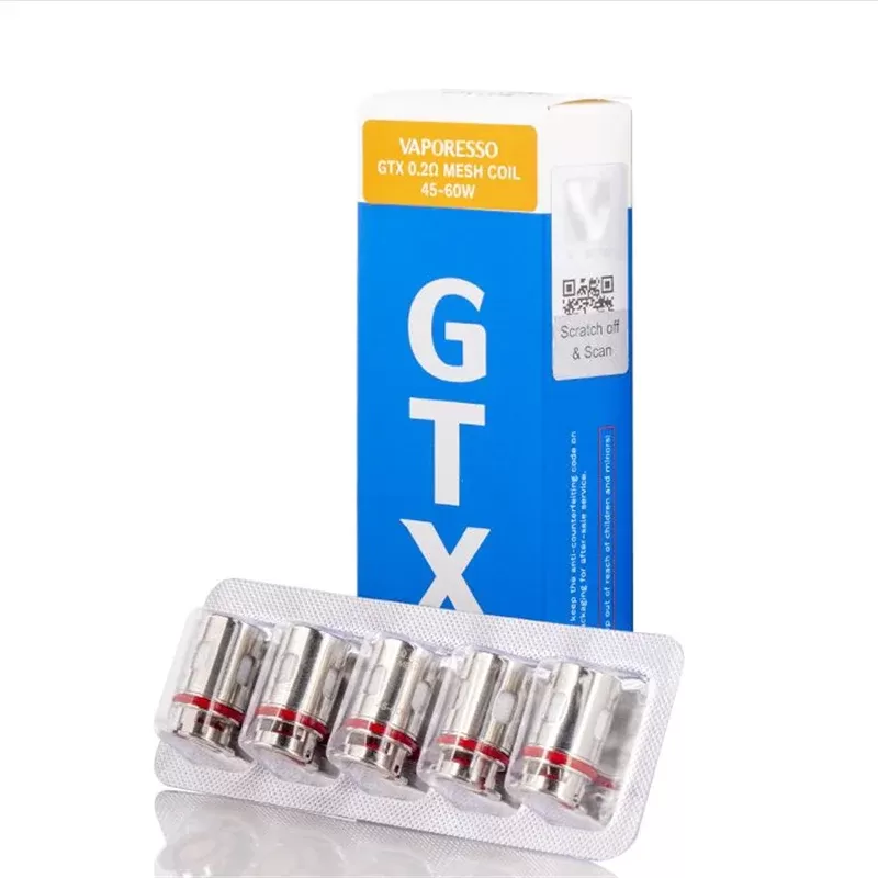 Vaporesso GTX Replacement Coils For Target PM80, Target PM80 SE, Target PM30, GTX One (5pcs/pack) - Ecigpremium