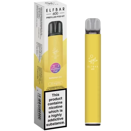 Elf Bar 600 Pod Kit - Banana Ice