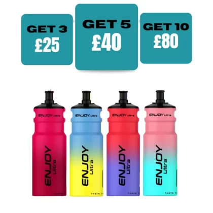 Enjoy Ultra 9000 Prefilled Pod Kit - STRAWBERRY ICE