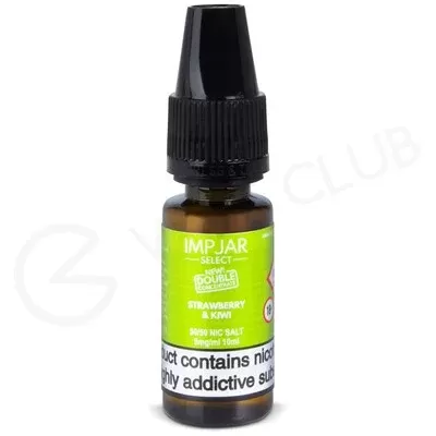 Strawberry & Kiwi Nic Salt E-Liquid by Imp Jar Select