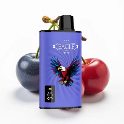 JNR EAGLE Smart 23000 Puffs Vape Desechable Zarzamora Cereza Azul Pantalla Digital 1.0ohm 750mAh - Fumotvapemexico