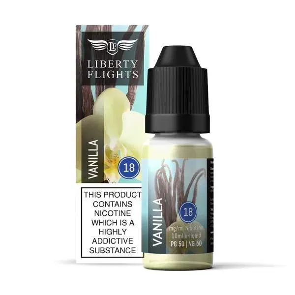 18mg Liberty Flights XO Freebase Nicotine E-liquid 10ml - Vape Co - Image 2