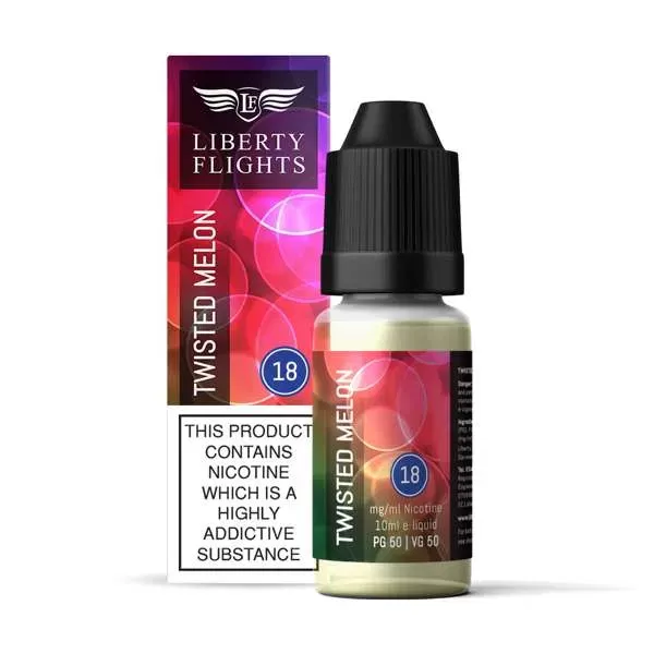 18mg Liberty Flights XO Freebase Nicotine E-liquid 10ml - Vape Co - Image 3