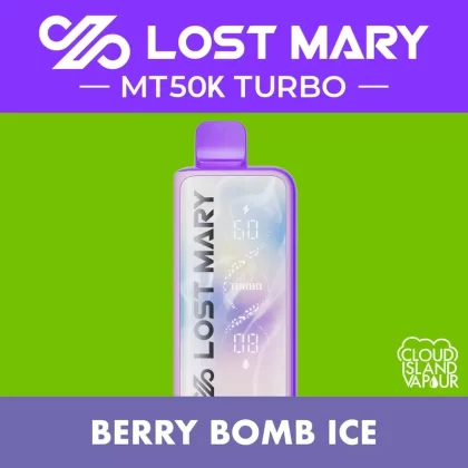 LOST MARY MT50K TURBO Disposable Vape – Berry Bomb Ice