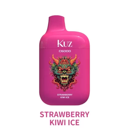 Kuz C6000 Puffs – Strawberry Kiwi Ice - Vape Store