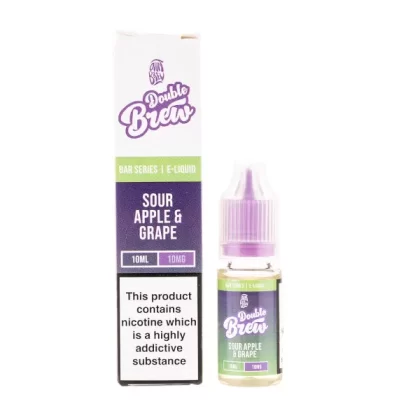 Sour Apple & Grape Double Brew Bar Series by Ohm Brew - 20mg