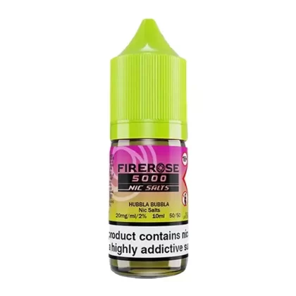 Firerose 5000 Hubbla Bubbla Nic Salt Vape Juice - Strength