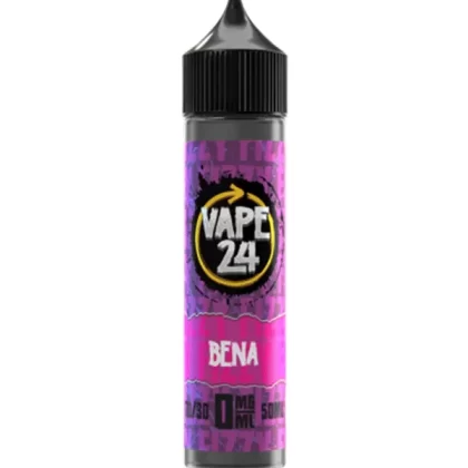 Vape 24 Bena 70/30 60ml E-Liquids - 0mg