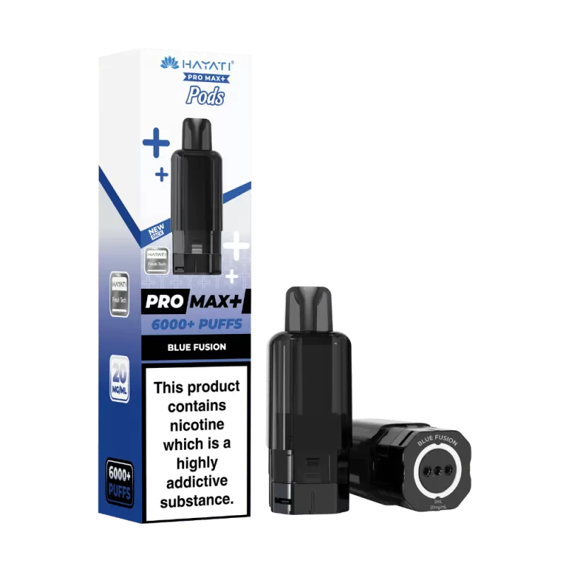 Hayati Pro Max Plus 6000 Prefilled Pod Blue Fusion
