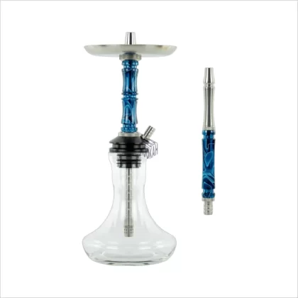 Shisha Moze Breeze Two Wavy Blue - Uszczelka; Dyfuzor, Dzban (ACF5FB)