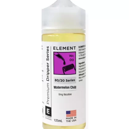 Watermelon Chill Element E Liquid Dripper Series 120ml - 3mg