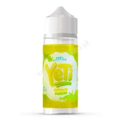 YeTi Citrus Freeze E-Liquid Shortfill - Vapestreams Co