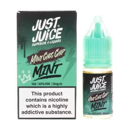Choc Chip Mint Nic Salt E-Liquid by Just Juice - 10mg