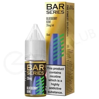Blueberry Kiwi Nic Salt E-Liquid by Bar Series Gold Edition - Ecigpremium