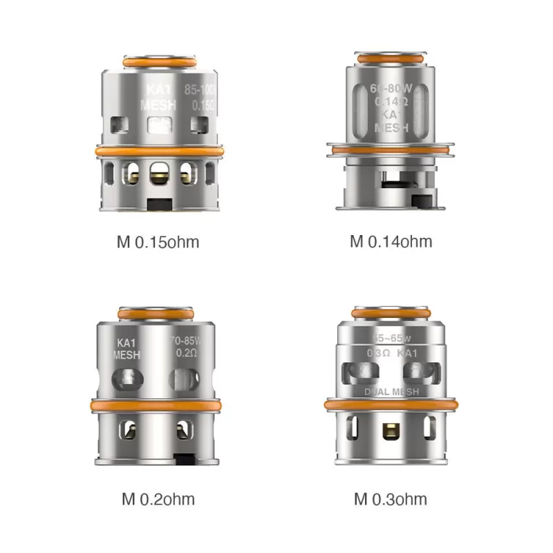GeekVape M Coils 5pk - 0.14ohm Single - Vapeciga - Image 3