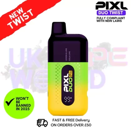 Lime Edition Pixl Duo Twist 6000 6K Puff Kit