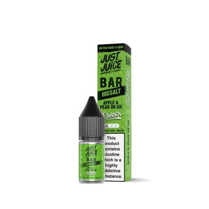 Just Juice Reborn Apple & Pear on Ice 10ml Nic Salt E-Liquid - 20mg