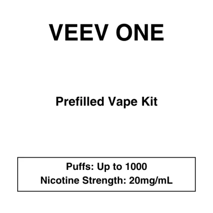 Veev One – Prefilled Pod Kit – 20mg/mL Nicotine – Up to 1000 Puffs