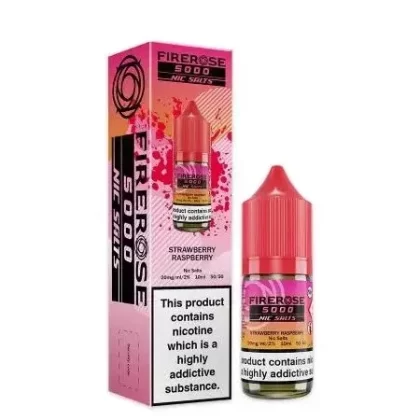 Firerose 5000 Nic Salts – Strawberry Raspberry