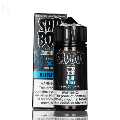 Sadboy E-Liquid - Nola Series - Blueberry - 100mL - 6mg