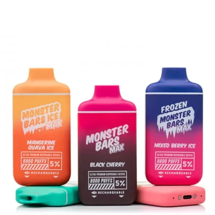 Monster Bars MAX 6000 - Tobacco Mint