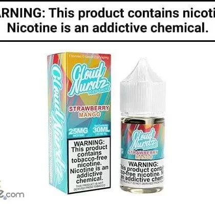 ICED STRAWBERRY MANGO BY CLOUD NURDZ SALT 30ML