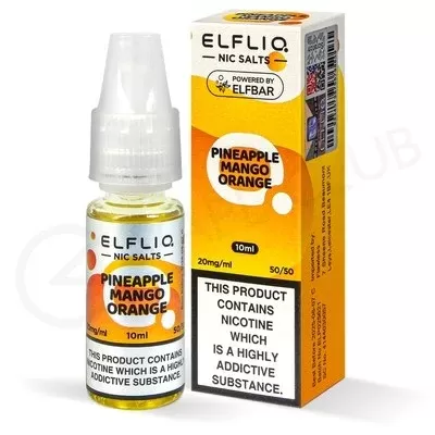 Pineapple Mango Orange Nic Salt E-Liquid by Elf Bar Elfliq - Ecigpremium