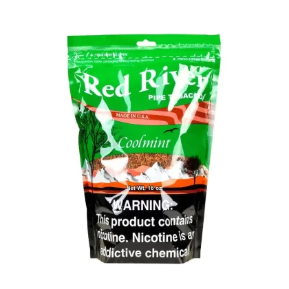 Red River Cool Mint Pipe Tobacco Bag