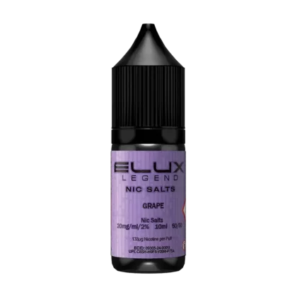 Grape Nic Salt by Elux 10ml - Vapeshop Co